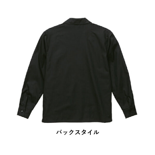 T/C オープンカラー ロングスリーブ シャツ