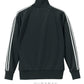 ジップアップジャージ 無地 長袖 メンズ レディース S M L XL グレー 黒 ブラック ネイビー 白 ホワイト 赤 レッド 青 ブルー ターコイズ コンビカラー シルバー ゴールド 1995-01 UnitedAthle 7.0オンス ジャージー ラグランスリーブ ジャケット ラインスリーヴ(C)