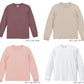 無地 長袖 綿 メンズ レディース XS S M L XL グレー 白 ホワイト 赤 レッド バーガンディ ピンク ベージュ 5011-01 United Athle 5.6オンス ロングスリーブTシャツ（1.6インチリブ）(C)
