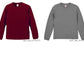 無地 長袖 綿 メンズ レディース XS S M L XL グレー 白 ホワイト 赤 レッド バーガンディ ピンク ベージュ 5011-01 United Athle 5.6オンス ロングスリーブTシャツ（1.6インチリブ）(C)