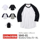 5.6オンス ラグラン 3/4スリーブ Tシャツ