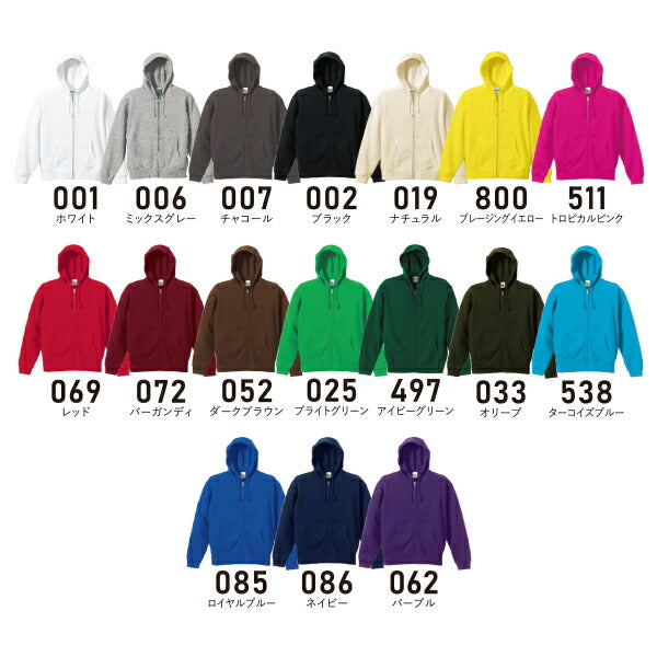 ジチE�EアチE�Eパã�Eカー 無地 メンズ レチE‚£ース S M L XL メンズ ゴールチEネイビã�E 黁E5213-01 UnitedAthle 10.0オンス スウェチEƒˆ フルジチE�E パã�Eカ�Eˆ裏パイル�E�Eマルチカラー コンビカラー (C)