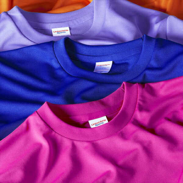 半袁EドライTシャチE無地 薁E‰‹ 大きいサイズ XXL XXXL XXXXL 大きいサイズ 黁EブラチE‚¯ 赤 レチEƒ‰ ピンク 黁E‰² イエロー 緁Eグリーン 靁Eブルー ターコイズ パã�Eプル 紫コンビカラー バイカラー 5900-04 United Athle 4.1オンス ドライアスレチック TシャチEクルーネック(C)