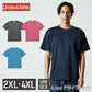 半袁EドライTシャチE無地 薁E‰‹ メンズ レチE‚£ース XXL XXXL XXXXL チャコール ピンク ブルー ヘザーカラー 5900-01 United Athle 4.1オンス ドライアスレチックTシャチEC)