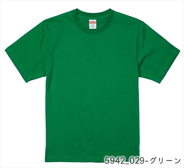 半袖TシャチE無地 綿 クルーネック メンズ レチE‚£ース 大きいサイズ XXL アイボリー サンドカーキ ブラウン 緁Eグリーン カーキ 靁Eブルー サチE‚¯ス パã�Eプル 紫 インチE‚£ゴ 5942-01 United Athle 6.2オンス プレミアム TシャチEC)