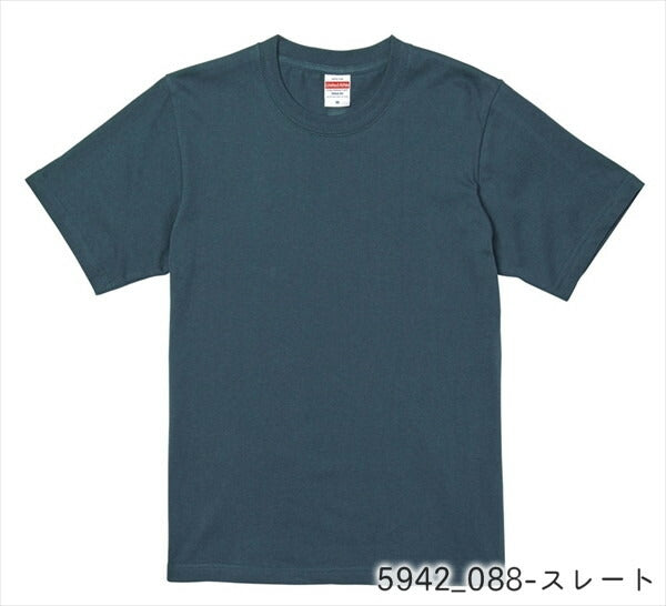 半袖TシャチE無地 綿 クルーネック メンズ レチE‚£ース 大きいサイズ XXL アイボリー サンドカーキ ブラウン 緁Eグリーン カーキ 靁Eブルー サチE‚¯ス パã�Eプル 紫 インチE‚£ゴ 5942-01 United Athle 6.2オンス プレミアム TシャチEC)