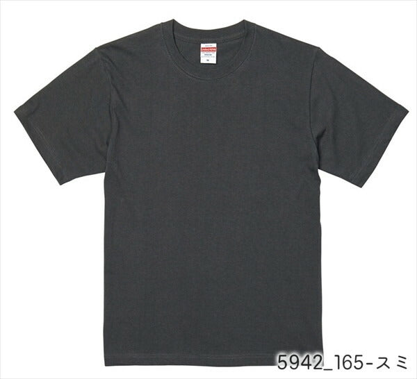 半袖Tシャツ 無地 綿 クルーネック メンズ レディース XS S M L XL 白 ホワイト グレー 黒 ブラック 赤 レッド オレンジ ピンク バーガンディ 黄色 イエロー ゴールド チャコール 5942-01 United Athle 6.2オンス プレミアム Tシャツ (C)