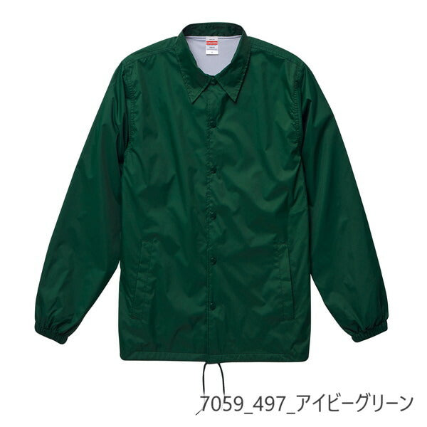 ナイロン コーチ ジャケット（裏地付）