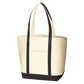 キャンバスバイカラートート（L）