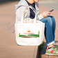 厚手キャンバス巾着付トート（M）　ナチュラル