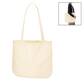 厚手コットンラウンドボトムバッグ（Ｍ）　ナチュラル