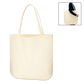 厚手コットンラウンドボトムバッグ（L）ナチュラル