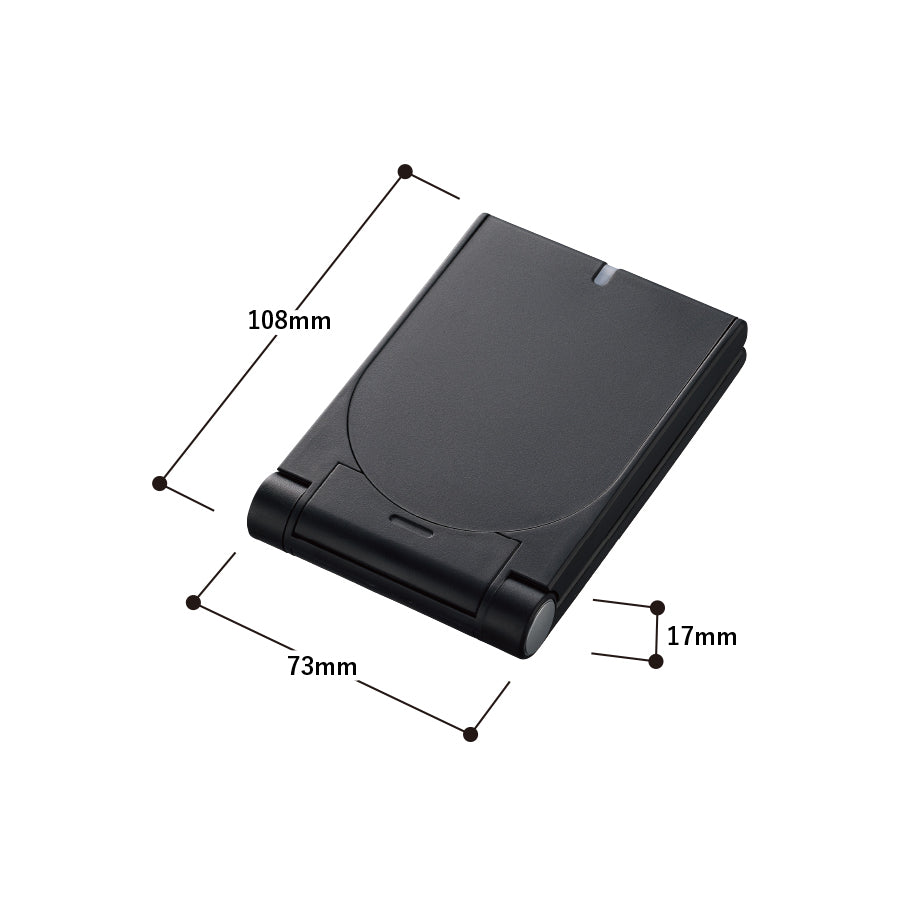 スタンドワイヤレス充電器折りたたみタイプ　5W