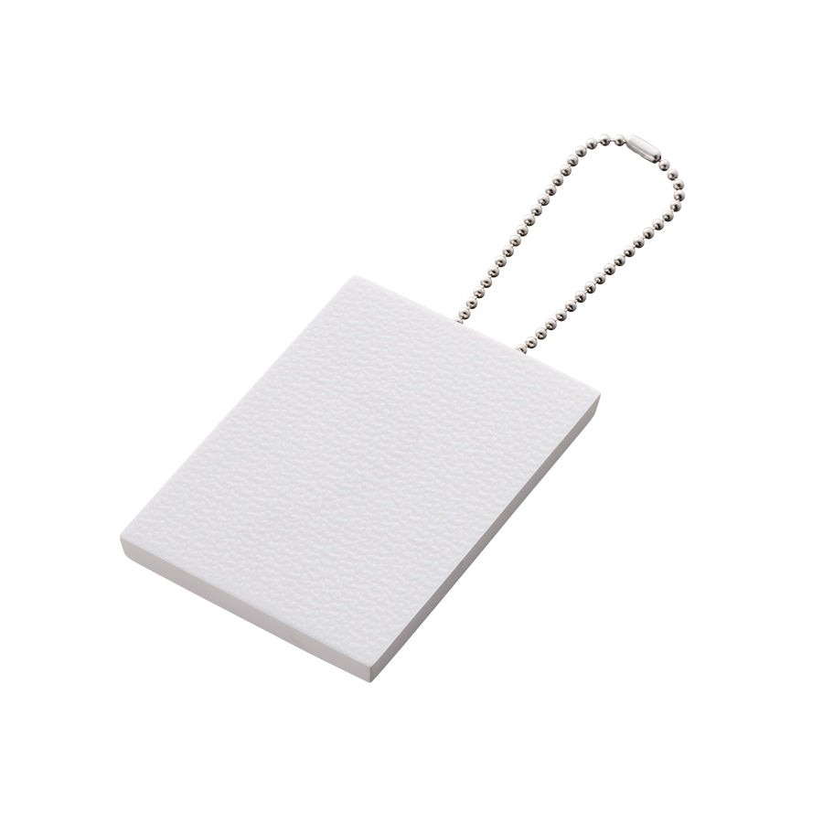 ミニピクチャーボードキーホルダー（50×70）　ホワイト
