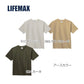 半袖Tシャツ 無地 メンズ レディース S M L XL XXL 大きいサイズ 黒 ブラック ネイビー 白tシャツ ホワイト 杢グレー カーキ MS1156 LIFEMAX 10.2オンススーパーヘビーウェイトＴシャツ (B)
