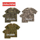 半袖 迷彩 ドライ メンズ レディース S M L XL 5906-01 United Athle 4.1オンス ドライアスレチック カモフラージュ Tシャツ(C)