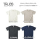 半袖Tシャツ 無地 綿 メンズ レディース S M L XL グレー 黒 ブラック ネイビー ナチュラル 生成り OGB-910 TRUSS オーガニックコットンTシャツ (F)
