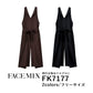 ワークエプロン カフェエプロン 制朁EポリエスチEƒ« 無地 バッククロス メンズ レチE‚£ース F 黁EブラチE‚¯ ブラウン 茶色 FK7177 FACE MIX 襟付き胸当てエプロン (B)