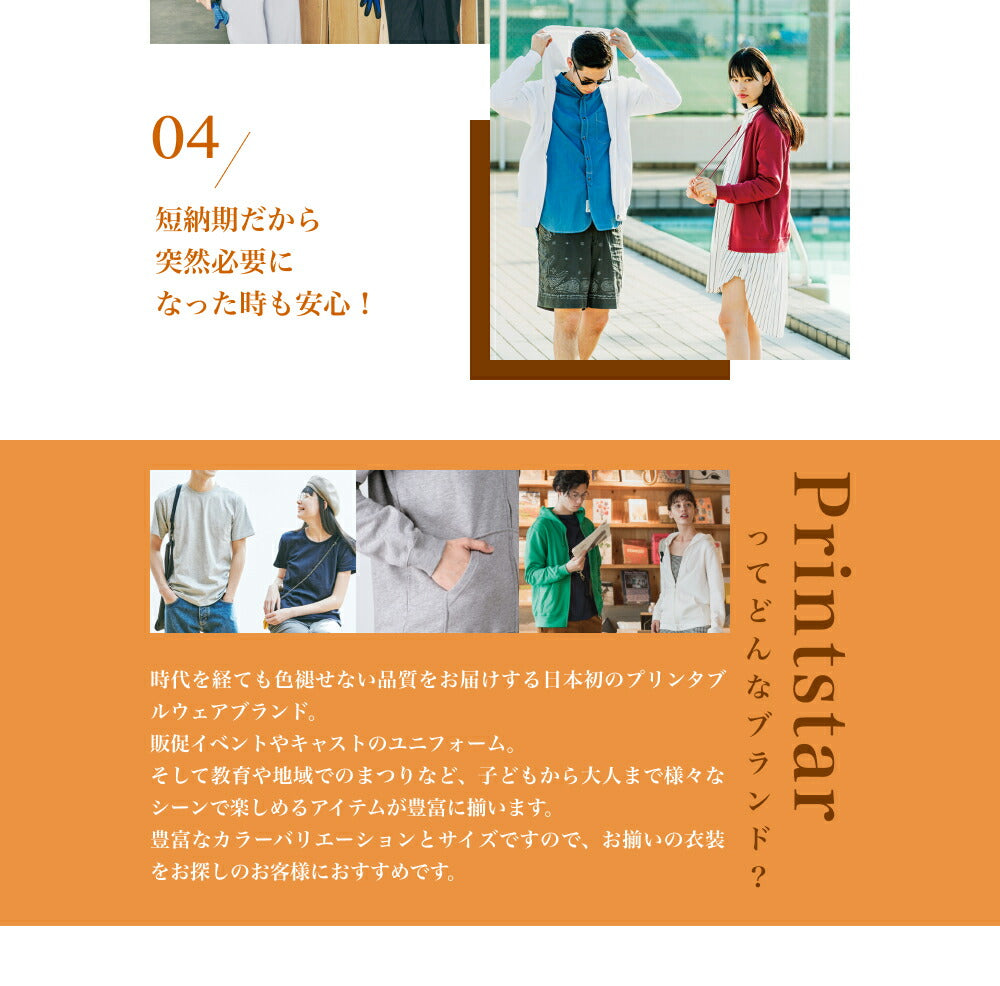 ジップアップパーカー 無地 キッズ 男の子 女の子 100cm 110cm 120cm 130cm 140cm 150cm 白 グレー ピンク 赤 黒 イエロー 緑 青 ブルー バイオレット ネイビー Printstar 8.4oz フード付きパーカー スウェット 綿 親子 00217-MLZ