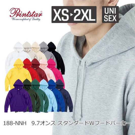 パã�Eカー プルオーバã�E フã�Eド付きトレーナã�E メンズ レチE‚£ース XS S M L XL 2XL 無地 裏毁E裏パイル 白 ホワイチE杢グレー 黁EブラチE‚¯ 00188-NNH Printstar 9.7オンス コチEƒˆンWフã�Eドã�Eルパã�Eカー 春