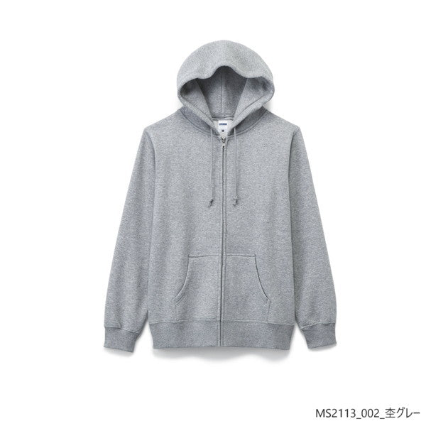 無地 ジチE�EアチE�Eパã�Eカー 裏起毁Eメンズ レチE‚£ース XS S M L XL XXL 大きいサイズ ホワイチE白 ブラチE‚¯ 黁Eネイビã�E 紺 グレー 灰色 MS2113 LIFEMAX 10oz フルジチE�Eパã�Eカ (B)