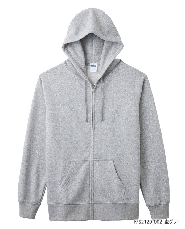 無地 ジチE�EアチE�Eパã�Eカー 裏毁Eメンズ レチE‚£ース 大きいサイズ XS S M L XL XXL ホワイチE白 ブラチE‚¯ 黁Eネイビã�E 紺 グレー 灰色 MS2120 LIFEMAX 10オンス フレンチテリーフルジチE�Eパã�Eカ (B)