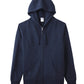 無地 ジチE�EアチE�Eパã�Eカー 裏毁Eメンズ レチE‚£ース 大きいサイズ XS S M L XL XXL ホワイチE白 ブラチE‚¯ 黁Eネイビã�E 紺 グレー 灰色 MS2120 LIFEMAX 10オンス フレンチテリーフルジチE�Eパã�Eカ (B)