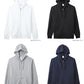 無地 ジチE�EアチE�Eパã�Eカー 裏毁Eメンズ レチE‚£ース 大きいサイズ XS S M L XL XXL ホワイチE白 ブラチE‚¯ 黁Eネイビã�E 紺 グレー 灰色 MS2120 LIFEMAX 10オンス フレンチテリーフルジチE�Eパã�Eカ (B)