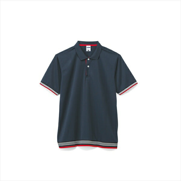 無地 半袖ã�EロシャチEメンズ レチE‚£ース S M L LL 3L 4L 5L 黁EブラチE‚¯ ネイビã�E 白 ホワイチEMS3117 LIFEMAX 裾ラインリブã�EロシャチERed(B)