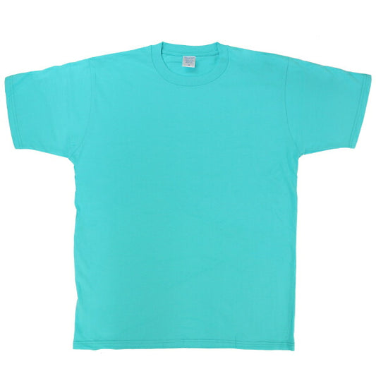【SALE セール】S M L XXL | 半袖TシャチE| アクアブルー | 綿100�E�E| 大きいサイズ | ビッグシルエチEƒˆ | 無地 水色