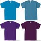 半袖TシャチE無地 綿 キチE‚º 男の孁E女の孁E110cm 120cm 130cm 140cm 150cm 靁Eブルー 水色 紫 パã�Eプル 黁E·�E緁Eグリーン バã�EガンチE‚£ OE1116 CROSS STITCH オープンエンドã�EチE‚¯スウェイチEシャチEF)