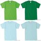半袖TシャチE無地 綿 キチE‚º 男の孁E女の孁E110cm 120cm 130cm 140cm 150cm 靁Eブルー 水色 紫 パã�Eプル 黁E·�E緁Eグリーン バã�EガンチE‚£ OE1116 CROSS STITCH オープンエンドã�EチE‚¯スウェイチEシャチEF)