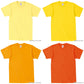 半袖TシャチE無地 綿 メンズ レチE‚£ース XS S M L XL 黁E‰² イエロー オレンジ 赤 レチEƒ‰ ピンク OE1116 CROSS STITCH オープンエンドã�EチE‚¯スウェイチEシャチEF)