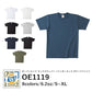 オープンエンドバインダーネックポケットTシャツ