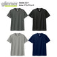【在庫一掃SALE】半袖 ドライTシャツ 無地 薄手 メンズ レディース M L LL グレー 黒 ブラック   00300-ACT glimmer 4.4オンス ドライTシャツ