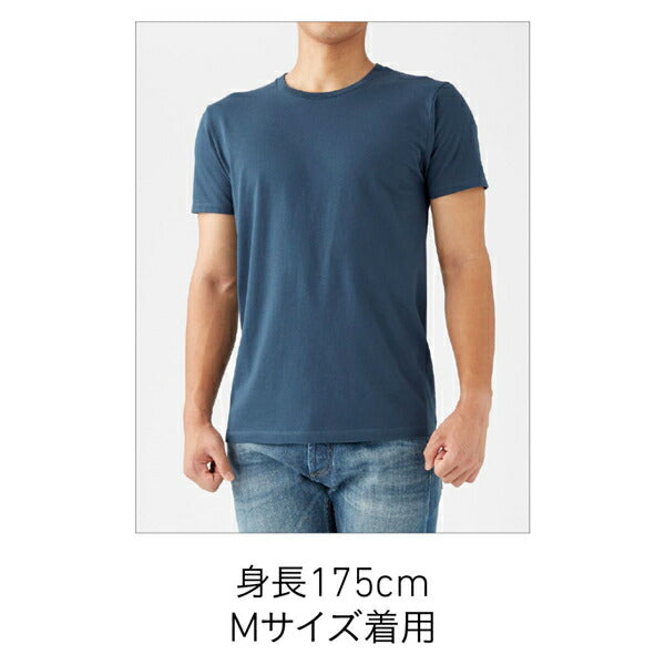 【在庫一掃SALE】半袖TシャチE無地 綿 薁E‰‹ メンズ レチE‚£ース S M L フロントスカイ フロントピンク SFT-106 TRUSS スリムフィチEƒˆTシャチEF)