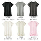 ワンピã�Eス ドルマン 半袁E無地 レチE‚£ース M グレー 黁EブラチE‚¯ チャコール オフã�EワイチEオフ白 ピンク オートミール 生æ�EめEWDO-805 TRUSS ウィメンズ ドルマン ワンピã�Eス (F)