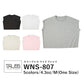 半袖TシャチE無地 薁E‰‹ レチE‚£ース M グレー 黁EブラチE‚¯ オフã�EワイチEオフ白 ピンク オートミール 生æ�EめEWNS-807 TRUSS スリーブレスワイドTシャチE(F)